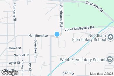 Map image of the property - 898 Glendale Dr