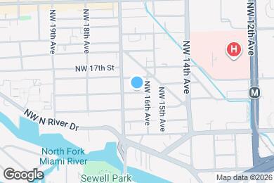 Map image of the property - 1625 NW 16th St