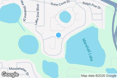 Map image of the property - 1710 W Marshall Lake Dr