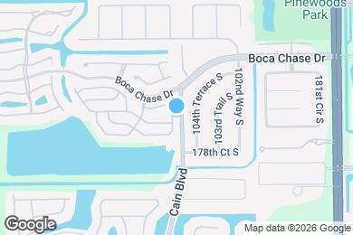 Map image of the property - 10651 Buttonwood Lake Dr