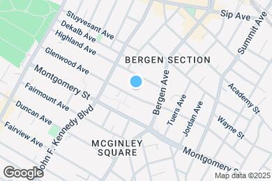 Map image of the property - 40 Glenwood Ave