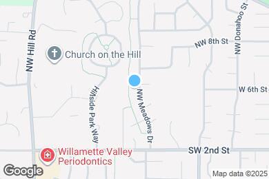 Map image of the property - 641 NW Meadows Dr