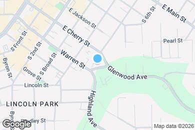 Map image of the property - 108 Glenwood Ave