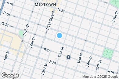 Map image of the property - 2215 Q St