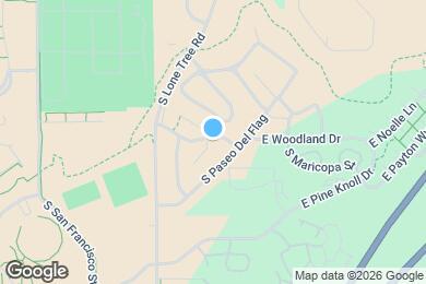 Map image of the property - 201 East Woodland Drive