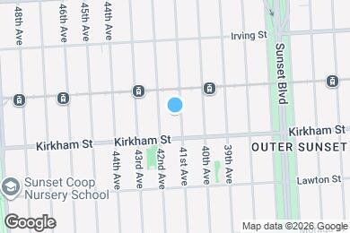 Map image of the property - 1455 41st Ave