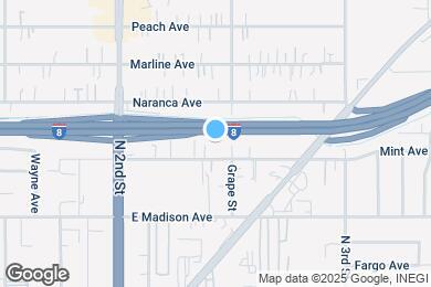 Map image of the property - Oakdale Apartments