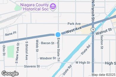 Map image of the property - 115 Prospect St