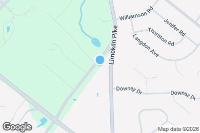 Map image of the property - 711 E Butler Pike