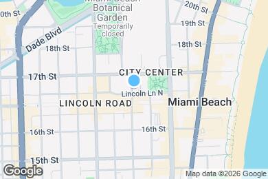 Map image of the property - 1661 Pennsylvania Ave