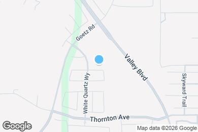 Map image of the property - 25196 Zircon Rd