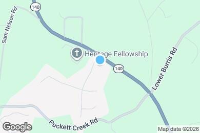 Map image of the property - 105 Timberland Dr