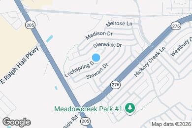 Map image of the property - 1445 Lochspring Dr