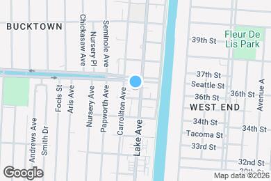 Map image of the property - Brixen on Lake Ave