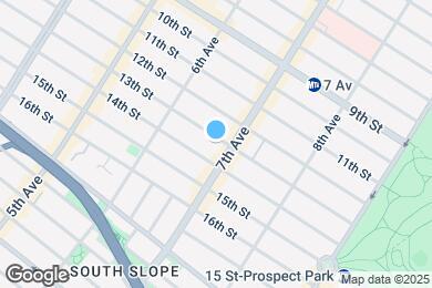 Map image of the property - 384 13th St
