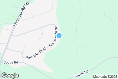 Map image of the property - 74 Fair Oaks Dr SE