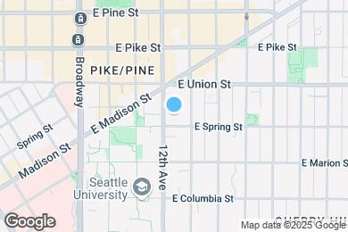 Map image of the property - 1106 12th Ave