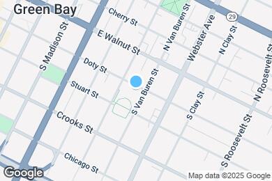 Map image of the property - 826 Doty St