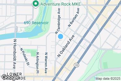 Map image of the property - 1916 N Bartlett Ave