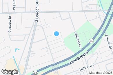 Map image of the property - Oaks at Mustang