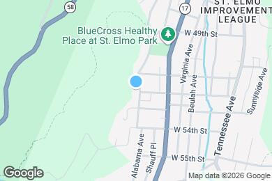 Map image of the property - 5131 Alabama Ave