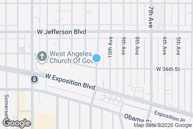 Map image of the property - 3532 11th Ave