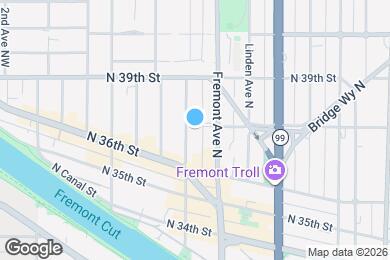 Map image of the property - 3636 Evanston Ave N