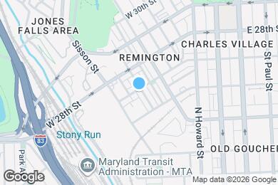 Map image of the property - 2648 Hampden Ave