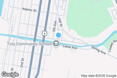 Map image of the property - 109 Ida St