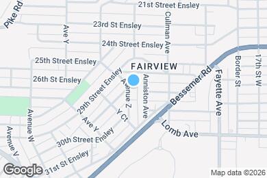 Map image of the property - 2923 Avenue Z
