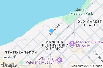 Map image of the property - 15 E Gilman St