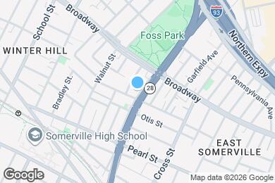 Map image of the property - 21 Edmands St