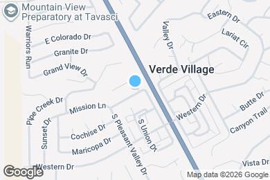 Map image of the property - 3860 Mission Ln