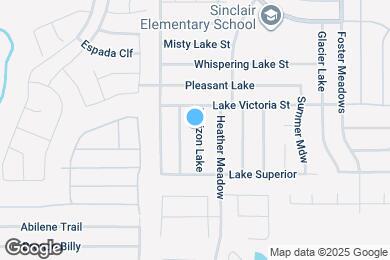 Map image of the property - 3523 Horizon Lake