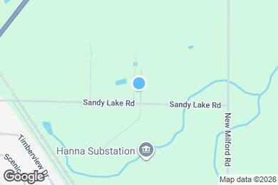 Map image of the property - 4633 Sandy Lake Rd