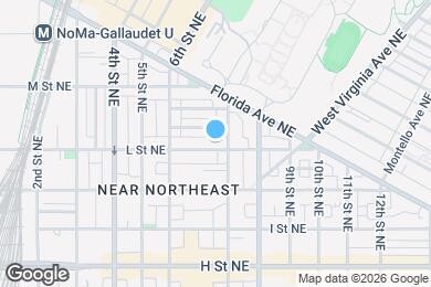 Map image of the property - 656 L St NE