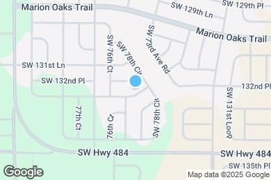 Map image of the property - 13270 SW 79th Cir