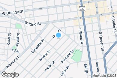 Map image of the property - 429 1/2 W Vine St
