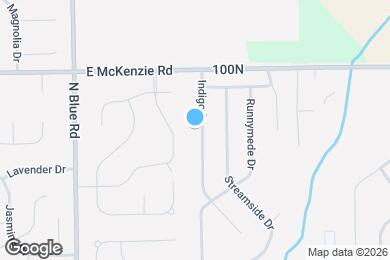 Map image of the property - 920 Indigo Dr