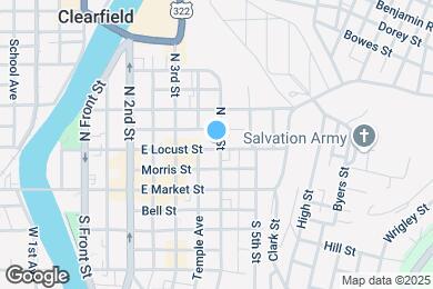 Map image of the property - 326 E Locust St