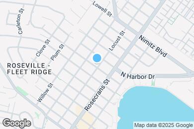 Map image of the property - Bayview Townhomes at Point Loma