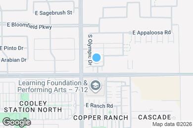 Map image of the property - 4063 E Amoroso Dr