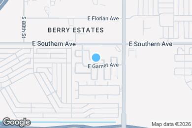 Map image of the property - 9060 E Garnet Ave