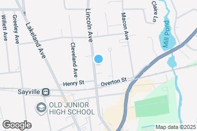 Map image of the property - 119 Lincoln Ave
