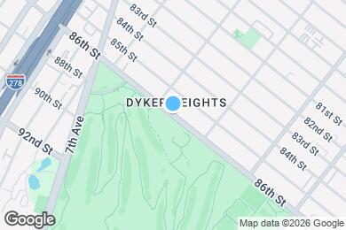 Map image of the property - 1131 86th St