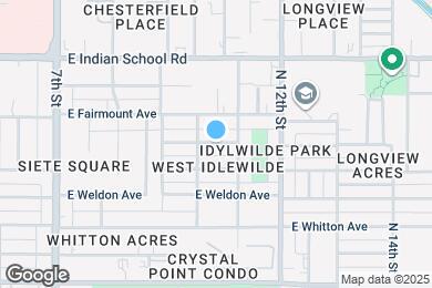 Map image of the property - 1043 E Indianola Ave