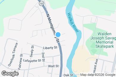 Map image of the property - 101 N Montgomery St