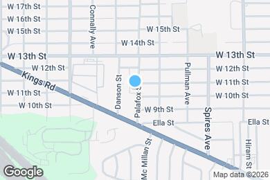 Map image of the property - Palafox Gardens