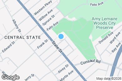 Map image of the property - 21 Vassar St