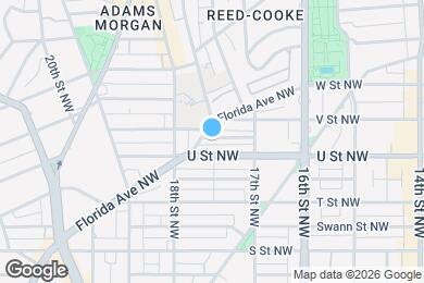 Map image of the property - 1754 Seaton St NW